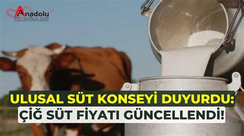 ulusal süt konseyi 2024 süt fiyatı